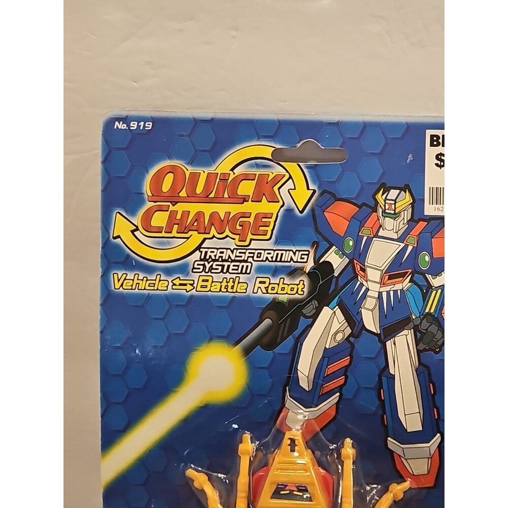 Vintage QUICK CHANGE Transforming System Bug NEW No.‎ 919 Vehicle Battle Robot - Picture 5 of 11